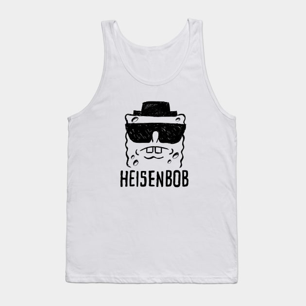 Sponge Bob Breaking Bad Parody Heisenbob Tank Top by DeepFriedArt